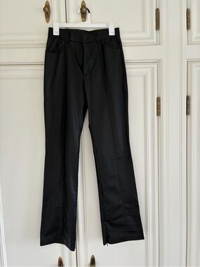 Zara faux leather pants